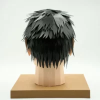 客製化紙紮男性頭部-8