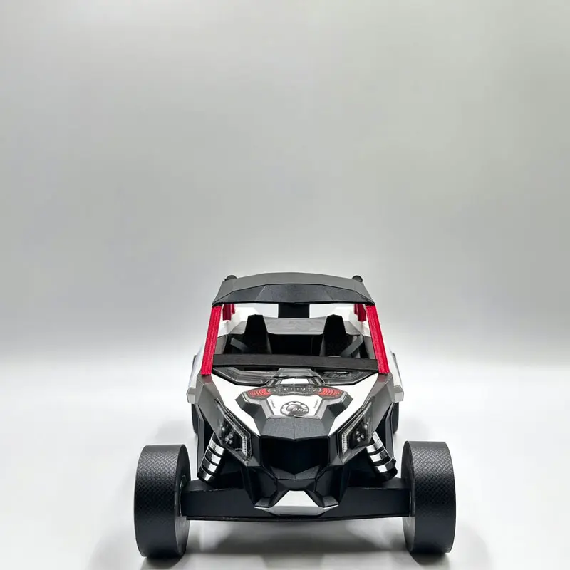 客製化紙紮紅色沙灘車-1 客製化紙紮紅色沙灘車-1