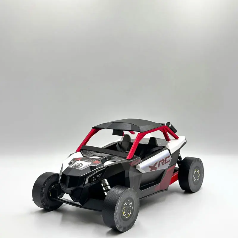 客製化紙紮紅色沙灘車-3 客製化紙紮紅色沙灘車-3