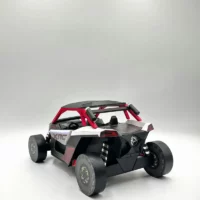 客製化紙紮紅色沙灘車-7