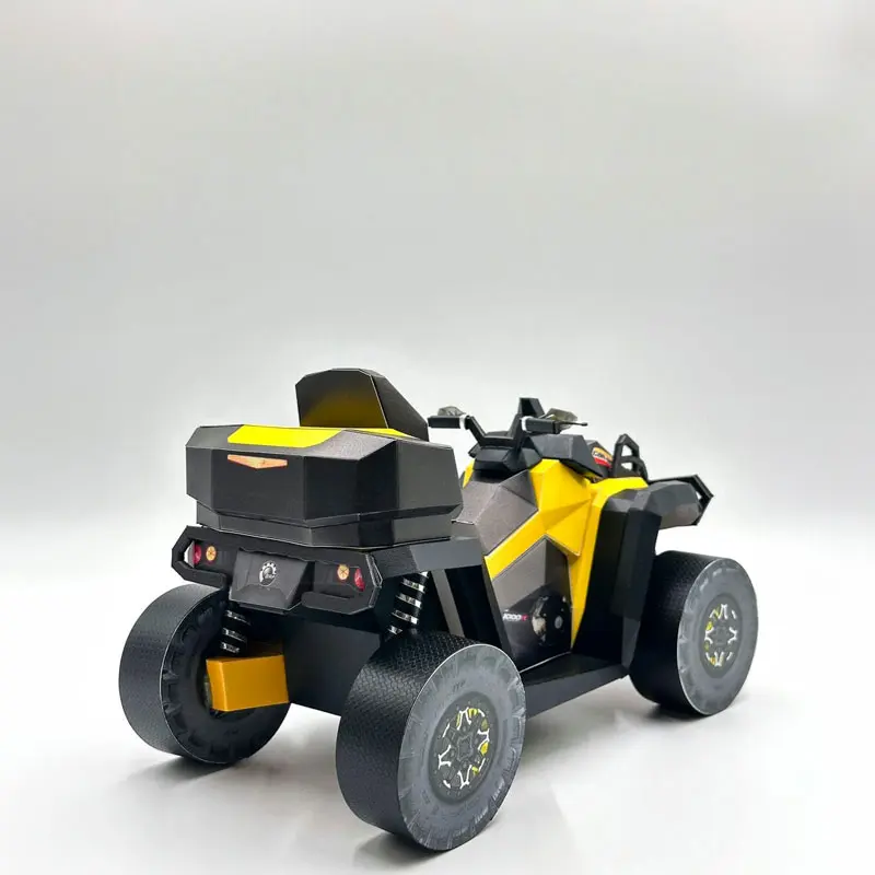 客製化紙紮黃色沙灘車-4 客製化紙紮黃色沙灘車-4