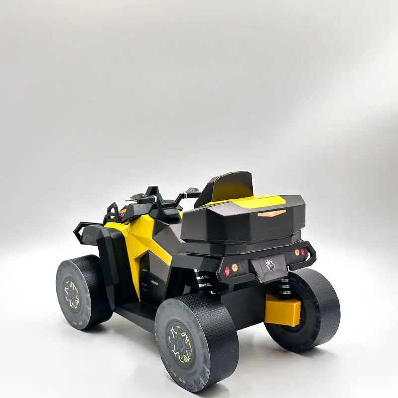 客製化紙紮黃色沙灘車-5 客製化紙紮黃色沙灘車-5