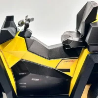 客製化紙紮黃色沙灘車-8