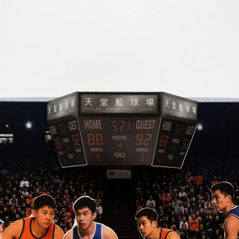 紙紮天堂籃球場-5 紙紮天堂籃球場-5