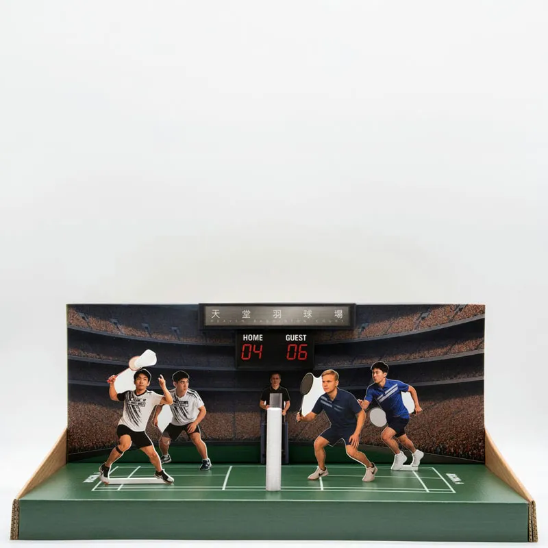 紙紮天堂羽球場-1 紙紮天堂羽球場-1
