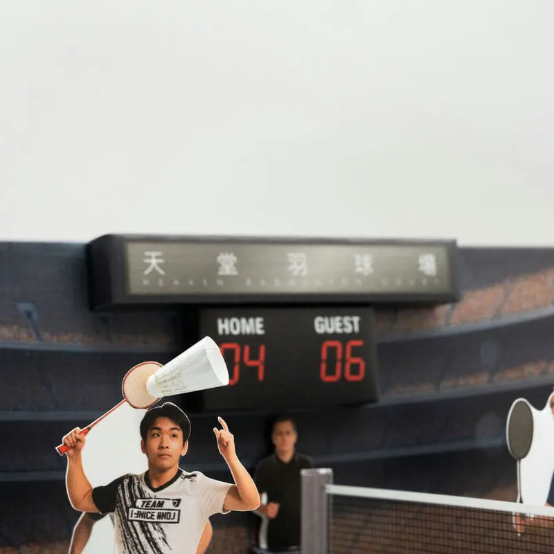 紙紮天堂羽球場-5 紙紮天堂羽球場-5