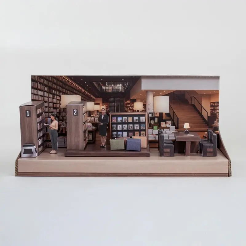 紙紮天堂圖書館-1 紙紮天堂圖書館-1